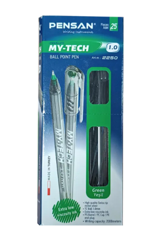 قلم حبر جاف MyTech 0.7 25 قطعة (صندوق واحد)