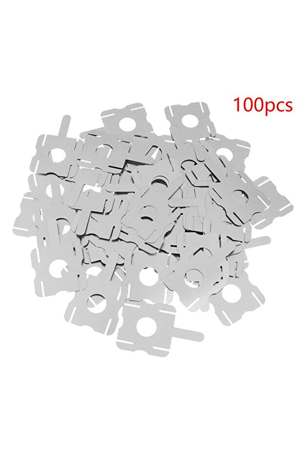 100 قطعة 50/100/250 قطعة من صفائح النيكل على شكل حرف U للحام النقطي لاستبدال حزم بطاريات الليثيوم 4S 18650