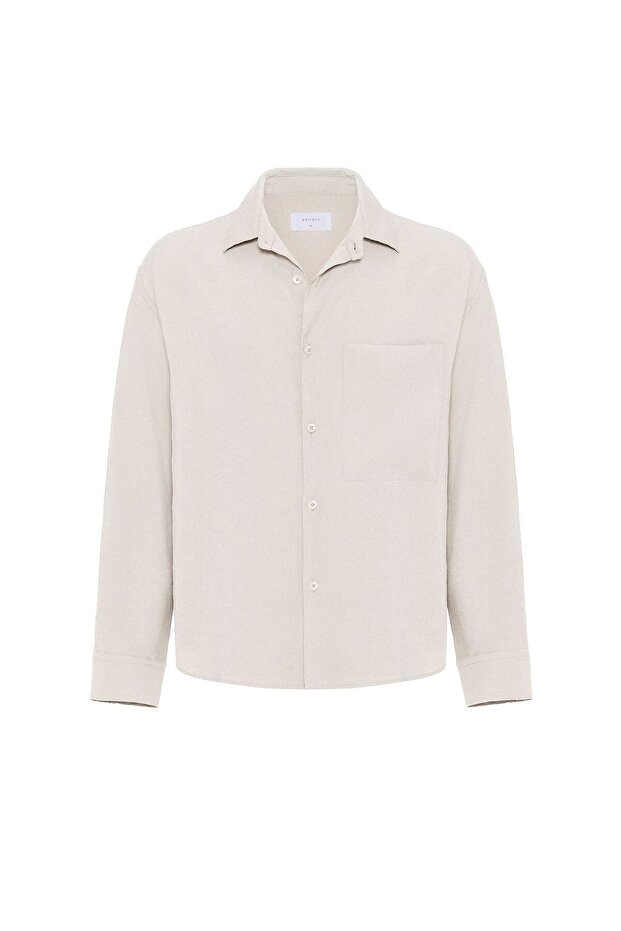 Relax Fit Modal Fabric Men's Shirt