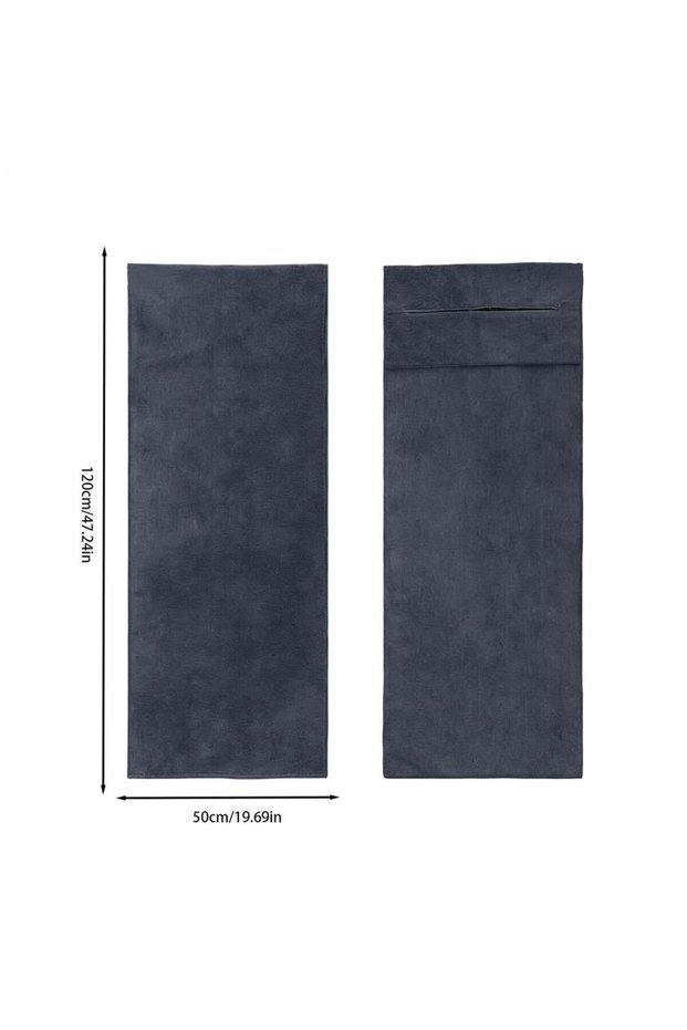 1pc Premium Travel Gym Towel, Super Absorbent Microfiber Quick Dry for Yoga, Fitness, Tennis & Multi