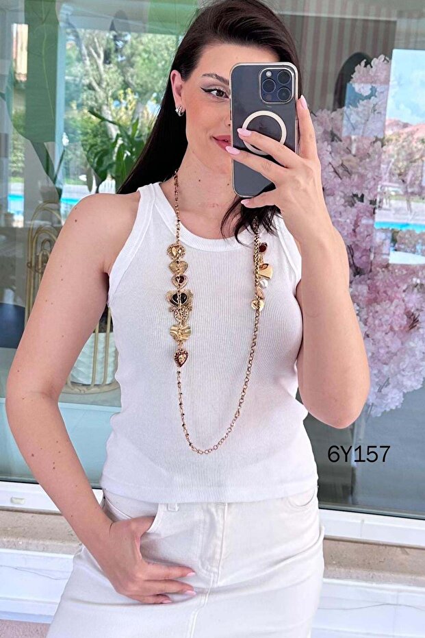 قميص داخلي قصير الأكمام بدون أكمام 6y157