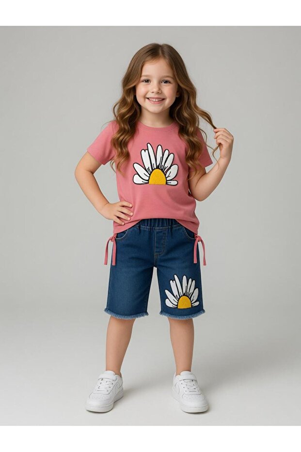 Daisy Printed Girls' Set
