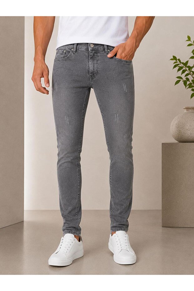 Lion Life Men's Slim Fit Jean Trousers - 7692