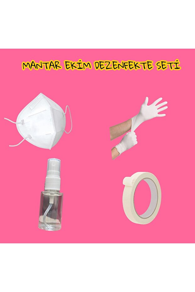 Mantar Ekim Dezenfekte Seti