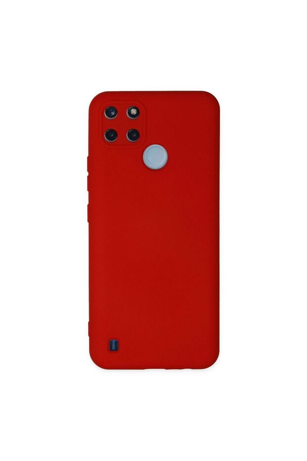 Realme C25Y Case Nano Velvet Silicone Inside - Red