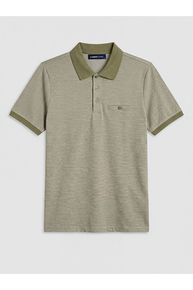 Polo Neck Men's T-Shirt