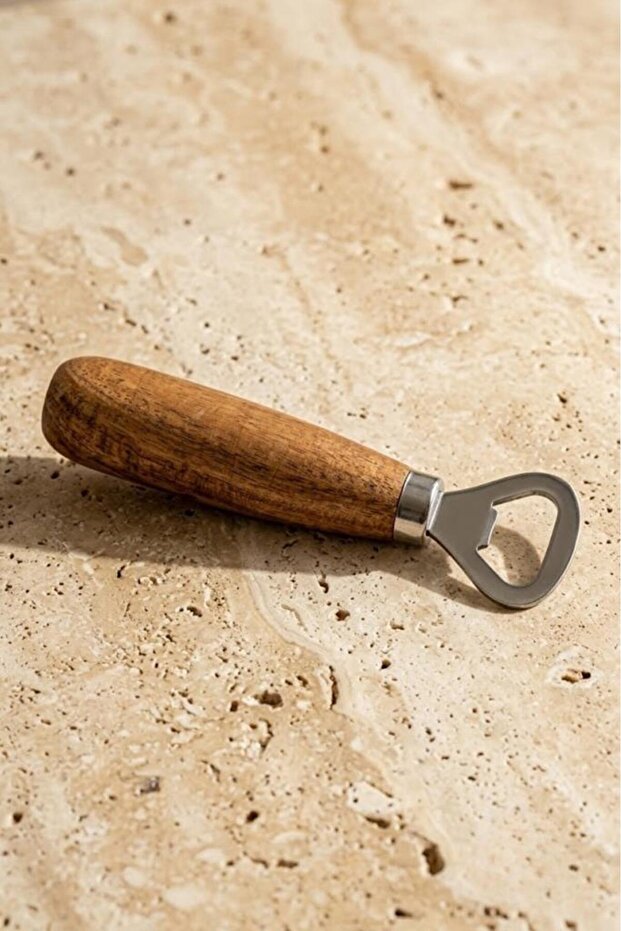 Acacia Bottle Opener Wooden - Soda and Beer Cap Opener Kitchen Organizer