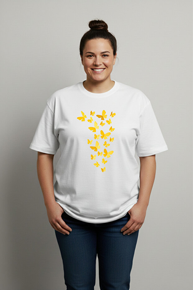 Large Size T-Shirt Oversize Cotton Comfortable Fit Printed Unisex T-Shirt