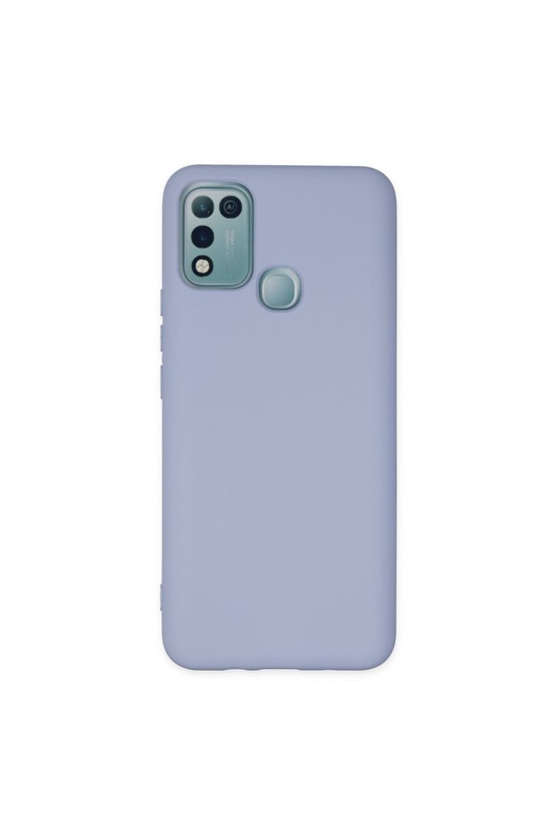 Infinix Hot 10 Play Compatible Case Nano Velvet Silicone - Lilac
