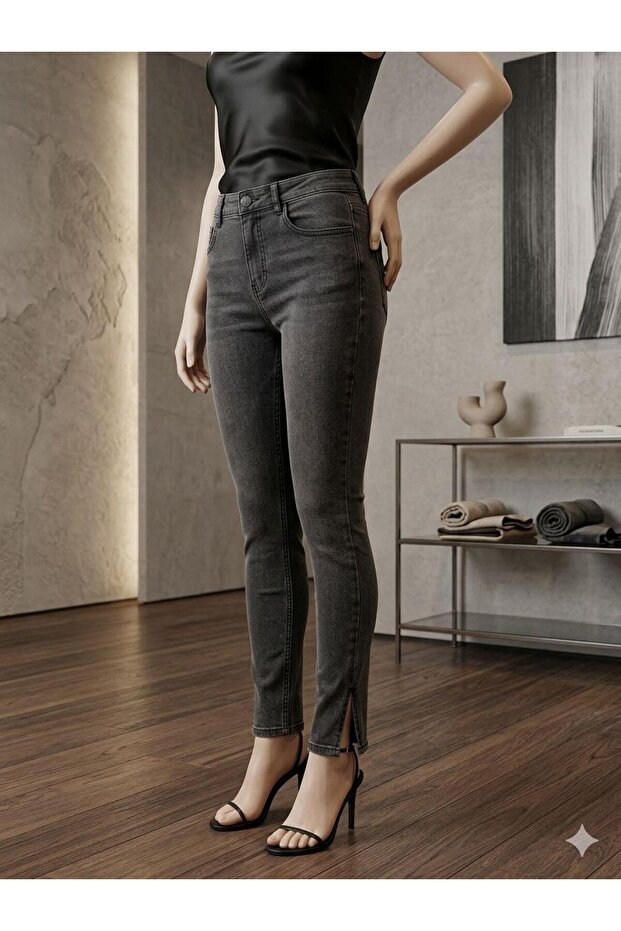 Jeans Lycra Cotton Fabric Length 93 cm Quality Trousers