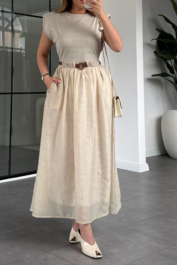Clothes with Vatkali, Garnishes and Leather Belt 0103