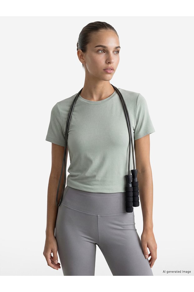 Two Mt Shop Quality Modal Blended Women's Sports T-Shirt