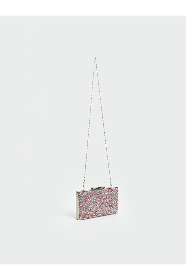 Pink Glitter Women's Shoulder Bag