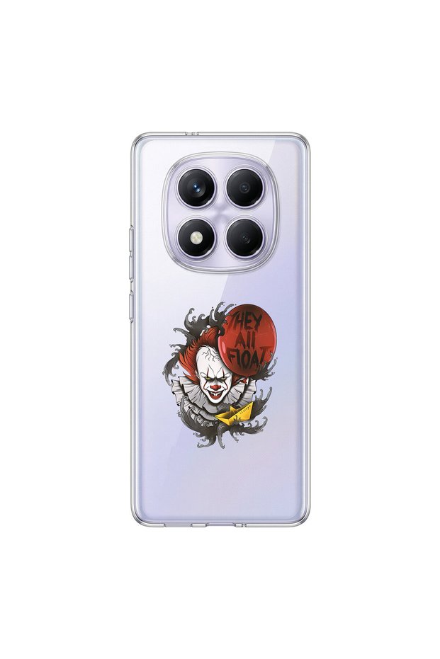 Redmi Note 14 Pro Compatible Horror 1 Design Transparent Case