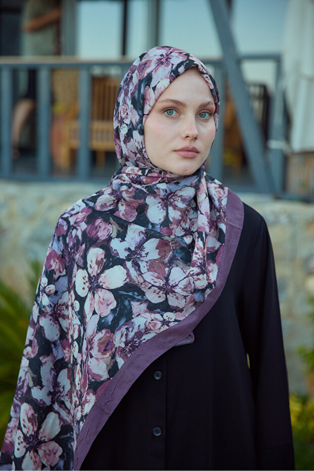 شال منقوش - 1