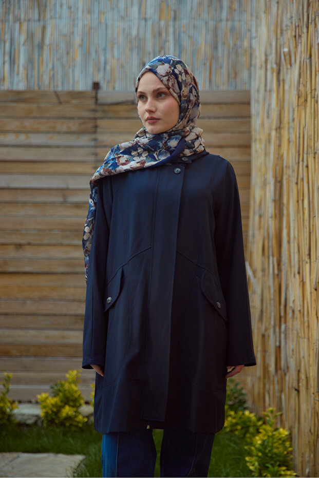 قبعة طويلة بأزرار - 2