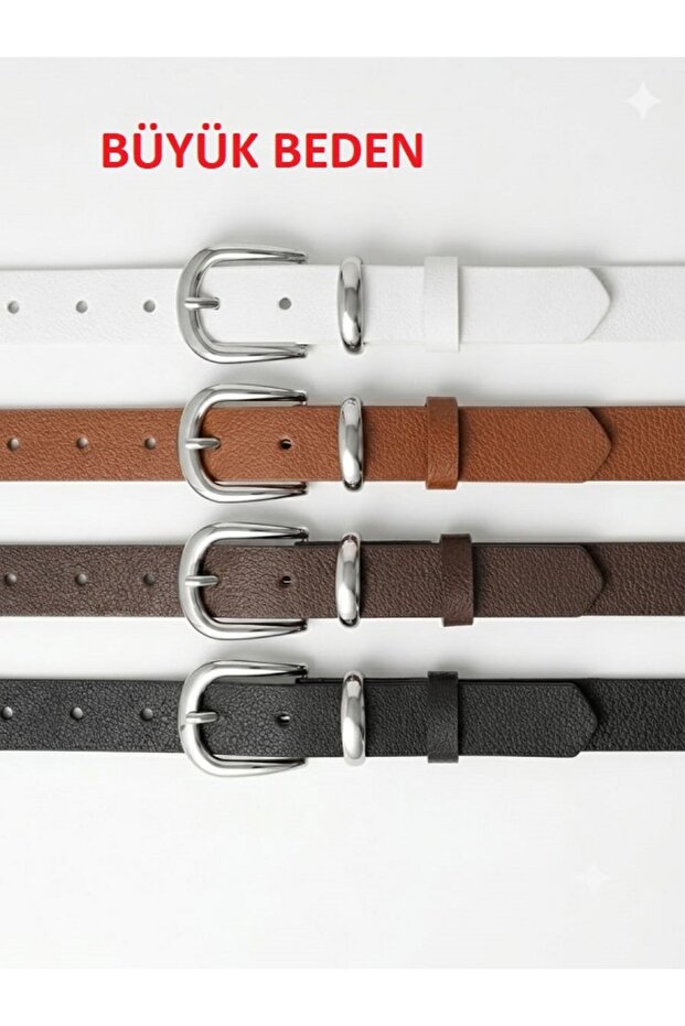 Women's Belt Plus Size Casual Buckle Bridge Detail