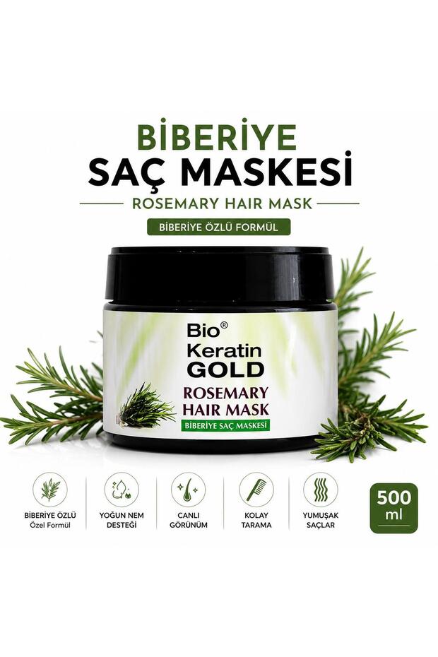 Rosemary Hair Mask 500ml Rosemary Hair Mask Intensive Moisture and Care