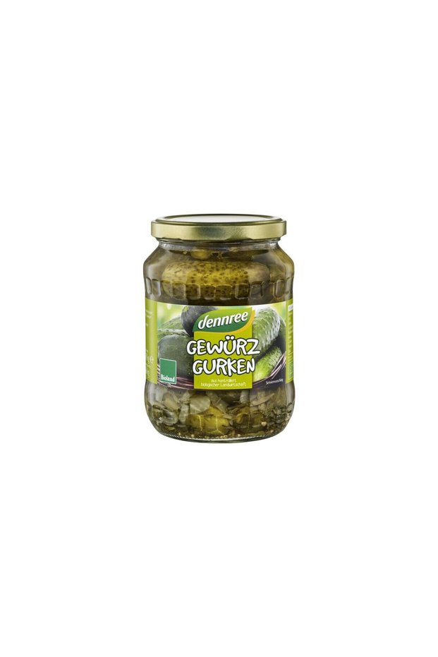 Castraveți murați ecologici 670g