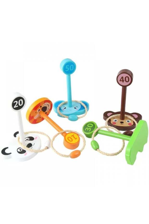 Animal Shaped Ring Toss Game