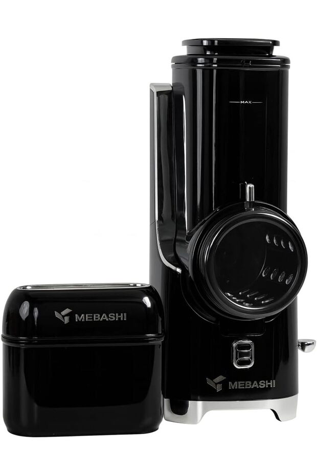 Electric Salad Maker, 80W, 7 Interchangeable Blades, Dual Feed Ports, Safety Sensor (ME-SM1001B)