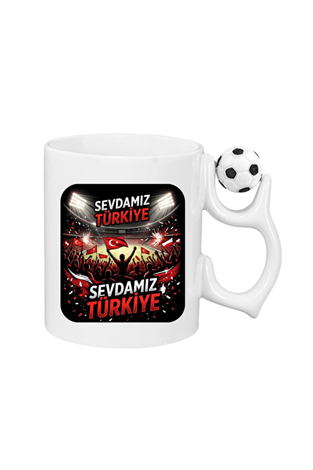 Red-White Custom Graphic Printed Mug