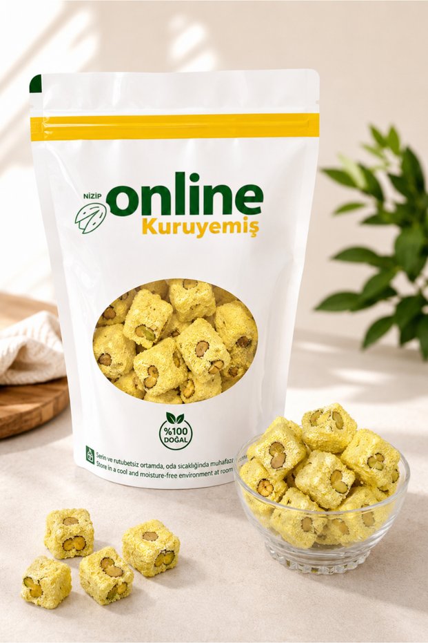 Lokum Antep Pistachio with Saffron 1 kg