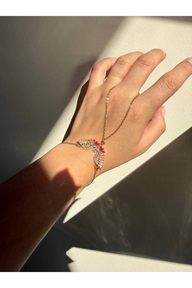 Lusora Accessory Pink Phoenix Steel Shahmeran