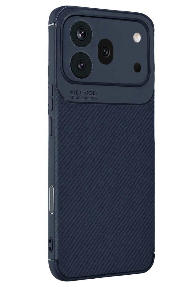 Zengemtr Honor 600 Pro Auto Focus Carbon Cover (202043) - Navy Blue