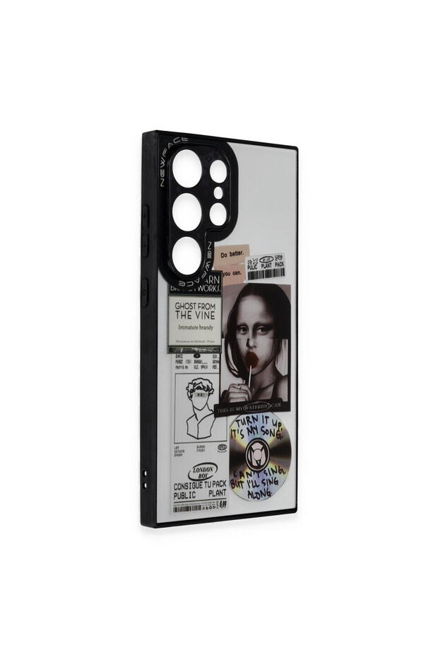 Samsung Galaxy S24 Ultra Compatible Case with Mirror Pattern Cover - Mirror - 2