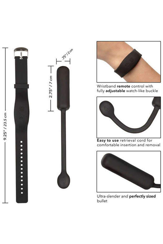 Vibrator Glont cu Telecomanda – Bratara - 4