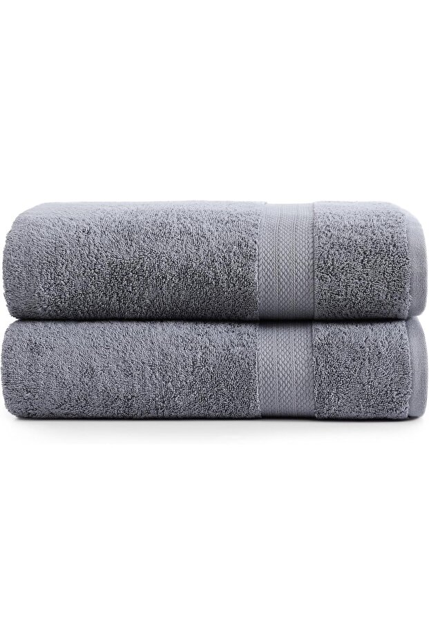 Bath Sheets Bathroom Towel Set - 2 Pack 100% Cotton Extra Large, Oversized Luxury