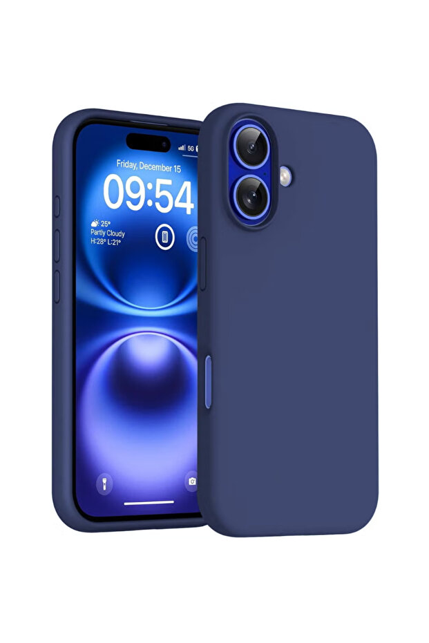 Liquid Silicone Case for iPhone 16, 6.1" Silky Soft Touch Full-Body Protective Case | WIDGETS MATRIX