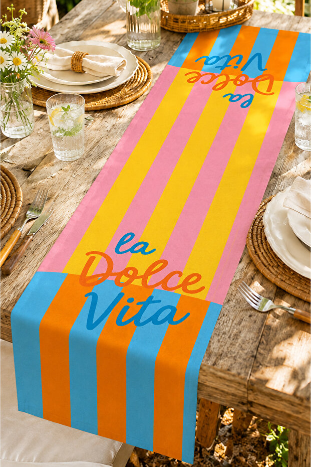 Ays Home Doce Vita Printed Runner (45 X 135)