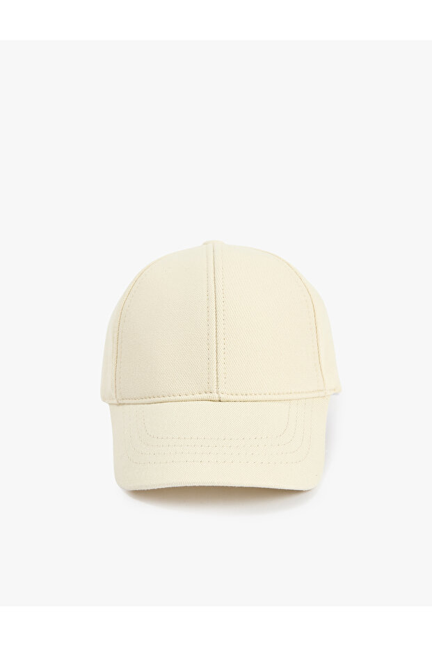Basic Cotton Cap with Adjustable Strap