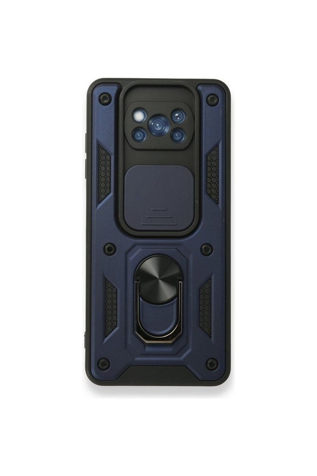 Xiaomi Poco X3 Case Ultra Protective Sliding Vega Cover with Magnetic Ring Stand