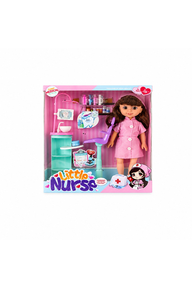 Nurse Doll with Dentist Tools 25 cm