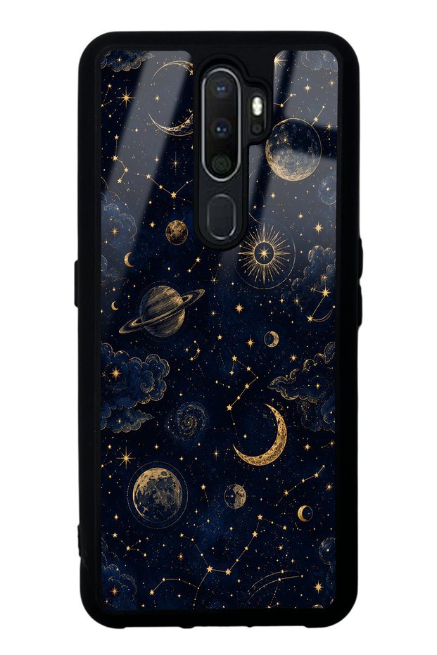 Oppo A5 2020 Celestial Night Design Glossy Phone Case