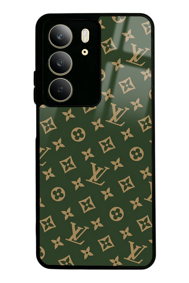 Realme C75 Green Lv Design Glossy Phone Case