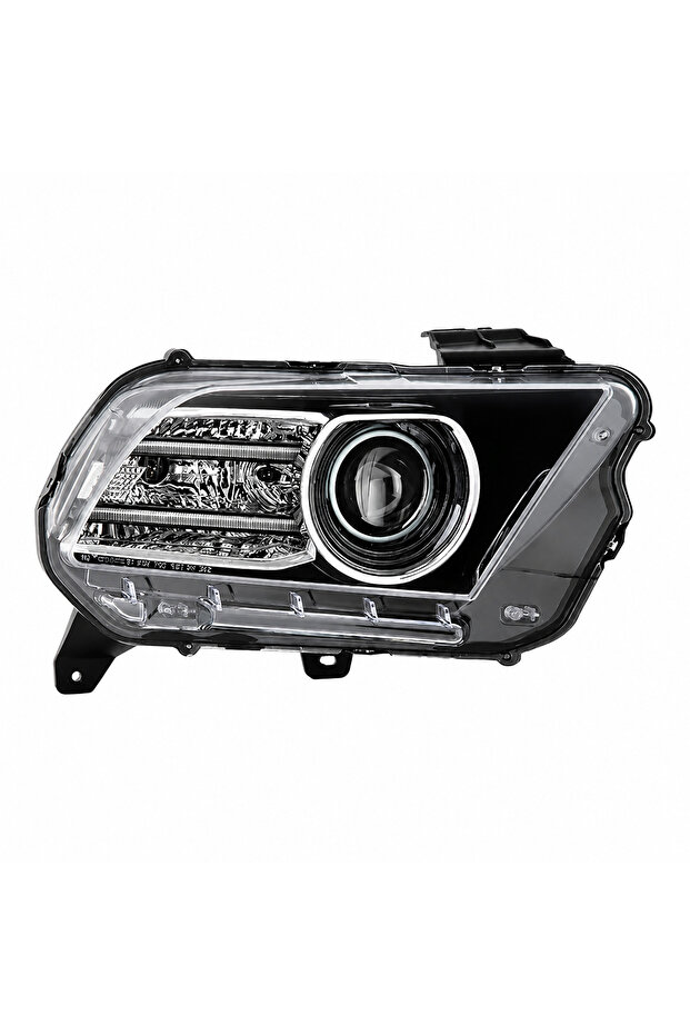 LED Projector Headlight Assembly for Pickup Trucks, Modern DRL Headlamp Upgrade, Premium Front-End Styling, Enhanced Night Visibility, Left/Right Headlight Unit