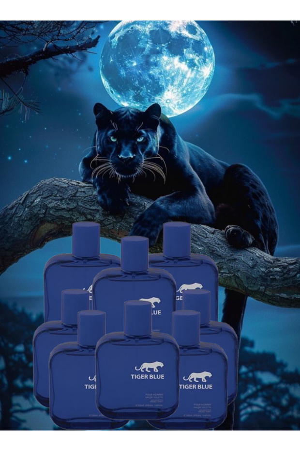 8 قطع عطر أزرق 100 مل