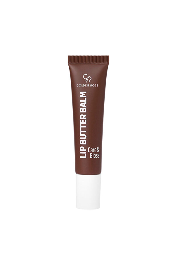 LIP BUTTER BALM CARE&GLOSS NO:02 CAPPUCCINO With Maxi-Lip Peptide & Vitamin E
