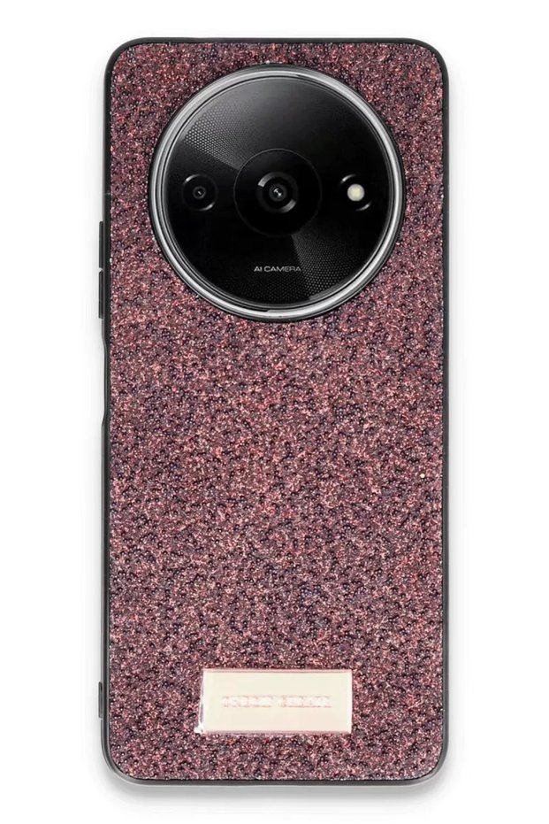 Onegif Redmi A3 4g Compatible Bright Glitter Cover - Deep Purple