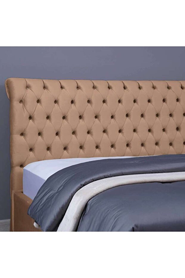 AURORA HEADBOARD VELVET GOLD L-180 : H-125 CM