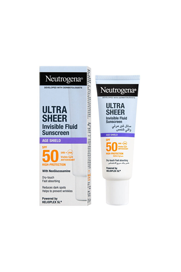 U-SHEER SPF50 AGE SHIELD FLUID 50ML