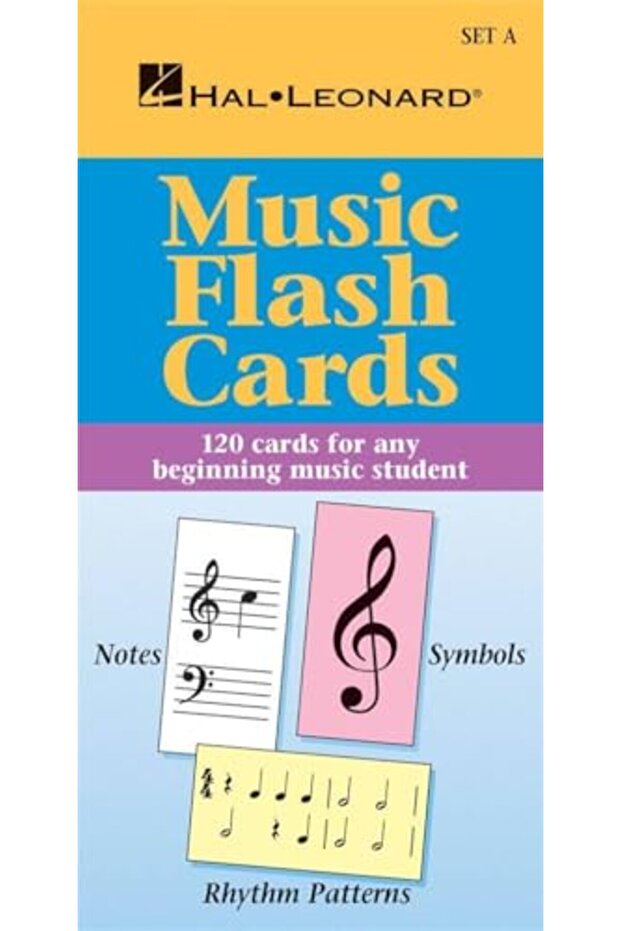 Music Flash Cards - Set a: Hal Leonard Student Piano Library