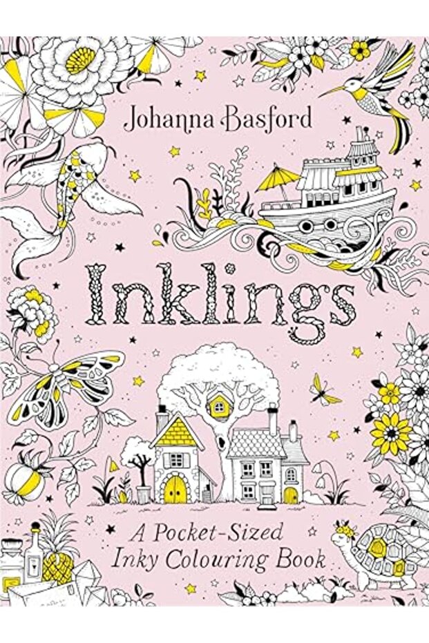 Inklings: A Pocket-Sized Inky Colouring Book