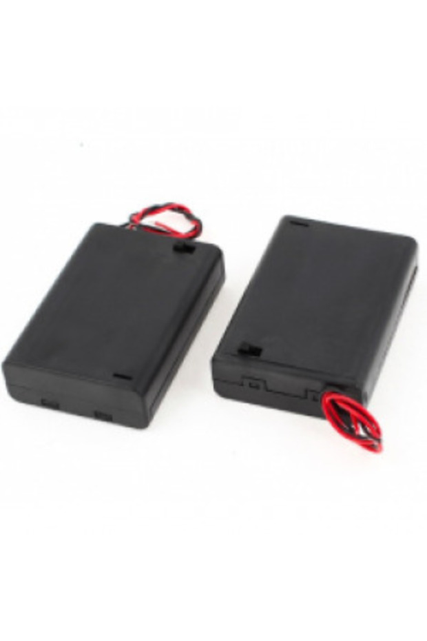 6E4 9v Battery Holder With On/Off Power Switch