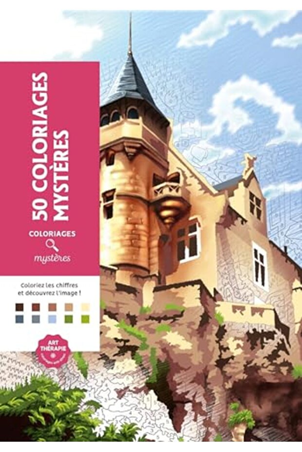 5 Coloriages Mysteres