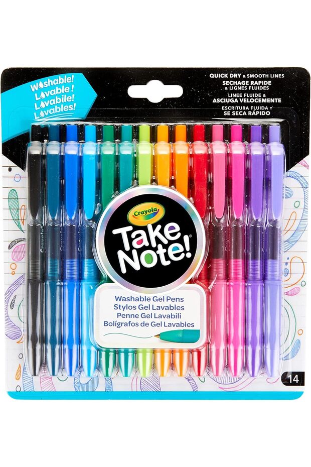 Take Note! Washable Gel Pens 14 Ct.